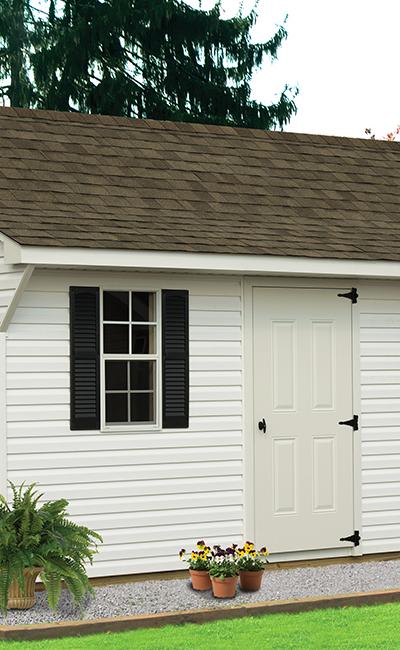 B&B Structures Backyard Cape Storage Shed