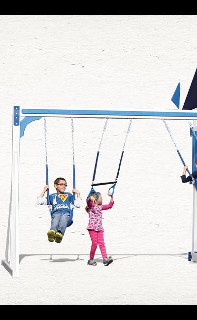 KC3 Swing Set Swing Kingdom KC3 Swing Set