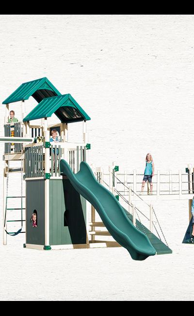 Commercial Swing Set Swing Kingdom Commercial Swing Set