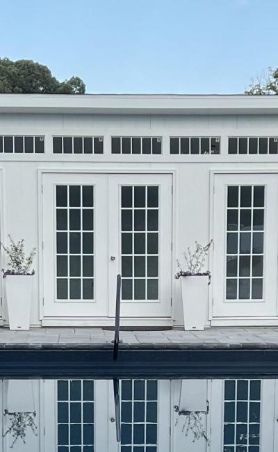 B&B Structures Studio Pool Shed