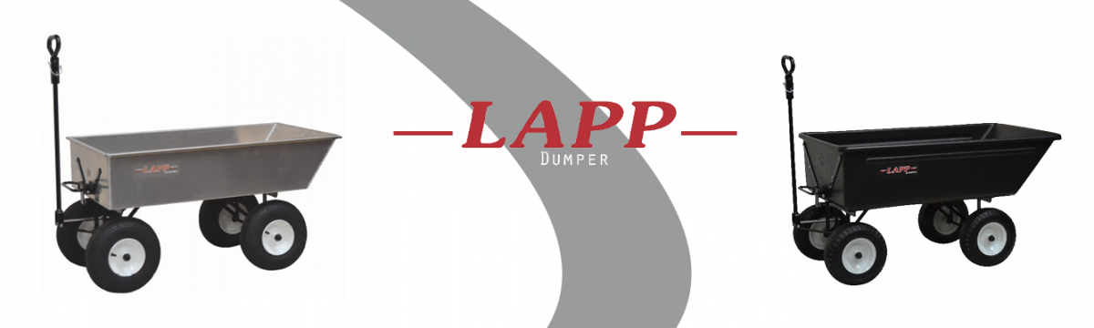Lapp Welding Shop’s “Lapp Dumper Wagons” Make Yard Work a Pleasure