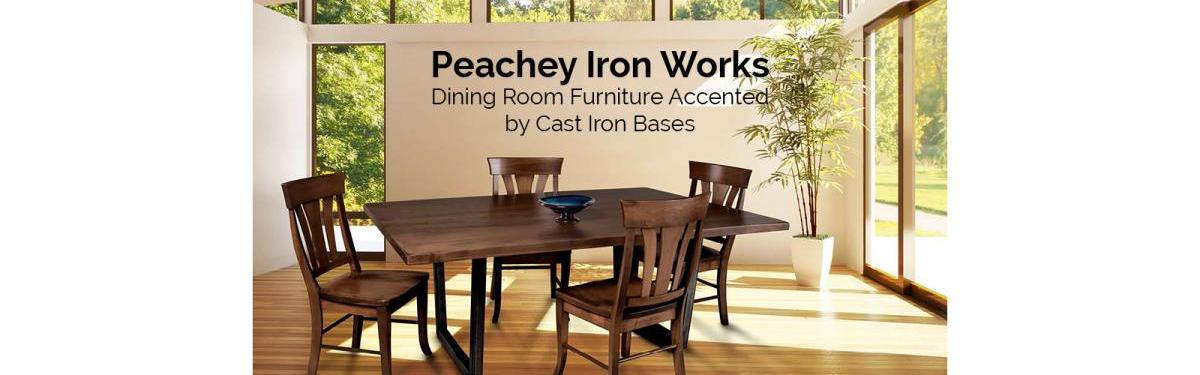 Peachey Expands Cast Iron Furniture Line All American Wholers Peachey Iron Works Furniture