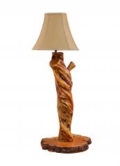 Countryside Rustic Log Live Edge Lamp