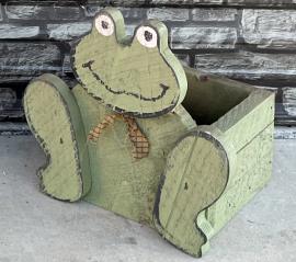 Woodland Country Creations Frog Planter