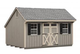 J&N Structures 10x16 Custom Quaker Shed