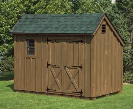 Kauffman Woodworks Quaker Board and Batten Shed