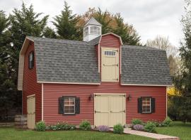 Kauffman Woodworks Two-Story Gambrel