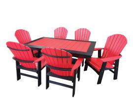 Meadow View Lawn Creations Dining Set