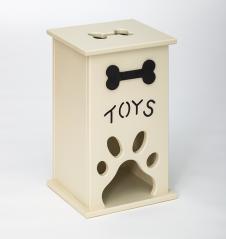 Spott's Road Woodworks Pet Toy Box