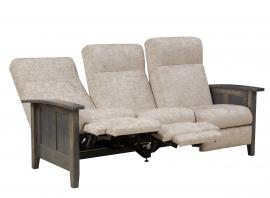 Elm Crest Furniture Shaker Reclining Sofa