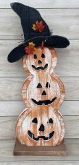 Stacked Pumpkins Woodland Country Creations Fall Decor