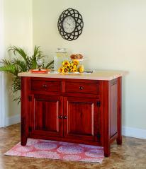 J&J Woodworks 4' Maple Kitchen Island