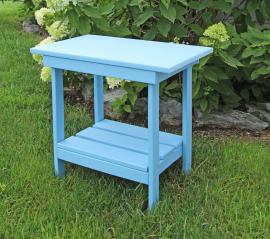 Meadowview Lawn Creations Powder Blue Accent Table 
