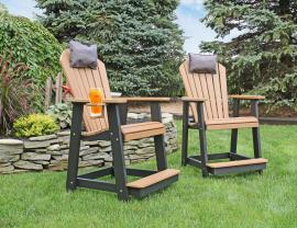 Meadowview Lawn Creations Adirondack Cafe Chair 