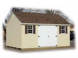 B&B Structures Backyard A-Frame Storage Shed