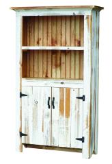 Southern Hills Rustic Furniture Bookcase with Doors