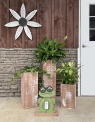 Woodland Country Creations Spring Planters