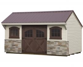 Sunrise Structures Customizable Quaker Shed