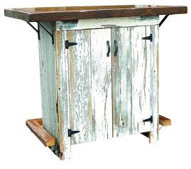 Southern Hills Rustic Furniture Bar (Front)