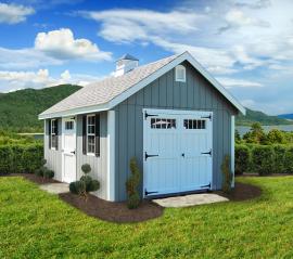 B&B Structures Elite A-Frame Storage Shed