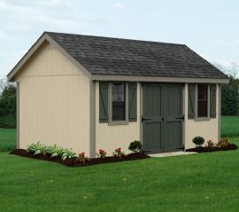 B&B Structures Elite A-Frame Storage Shed