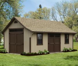 B&B Structures Elite Cape Storage Shed