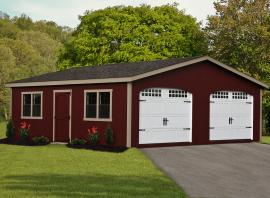 B&B Structures Elite Double Wide Garage