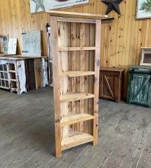 Southern Hills Rustic Furniture Corner Bookshelf