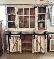 Southern Hills Rustic Furniture Hutch