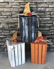 Woodland Country Creations Lath Pumpkins