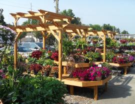 Smucker's Woodcrafts Pergola