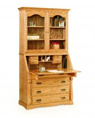 Rocky Ridge Furniture Secretary Desk with Hutch