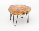 Morris Hill Metal Craft Live Edge Coffee Table