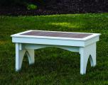 Meadow View Lawn Creations Poly Bench